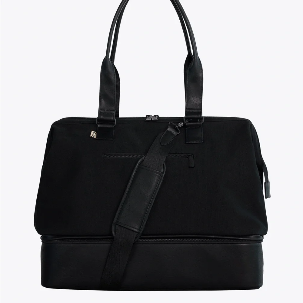 BEIS Black Travel Duffel with Shoe Compartment - Picture 3 of 4